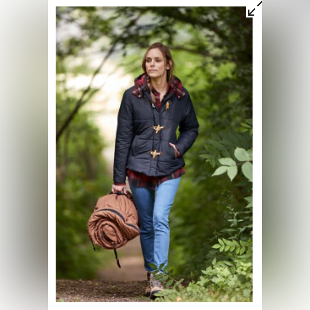 WOMEN'S QUILTED TOGGLE PUFFER JACKET